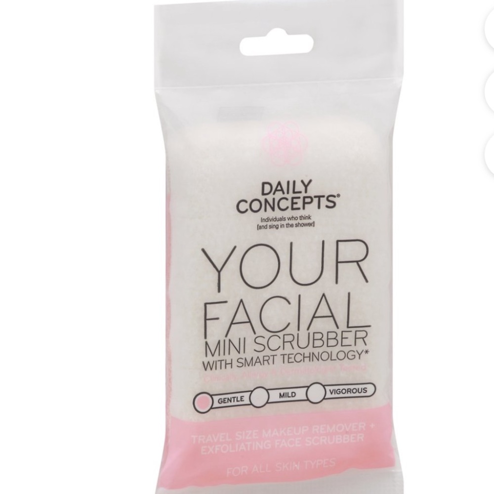 NWT Daily Concepts Your Daily Facial Mini-Scrubber For All Skin Types